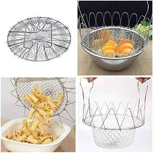 Foldable Oil Drain Basket
