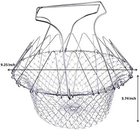 Foldable Oil Drain Basket