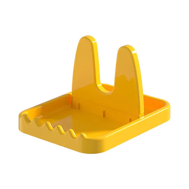Foldable Pot Lid Rack Plastic Spoon Holder Stand Kitchen Supplies Organizer