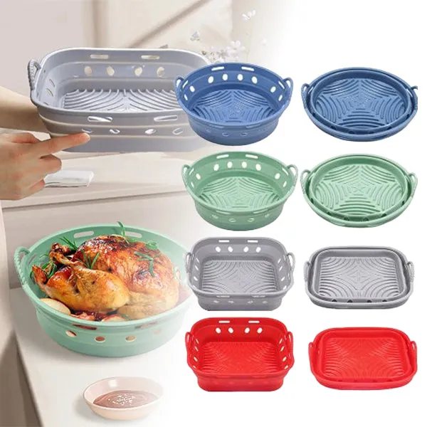 Foldable Silicone Air Fryer Pot Liner