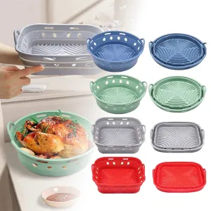 Foldable Silicone Air Fryer Pot Liner