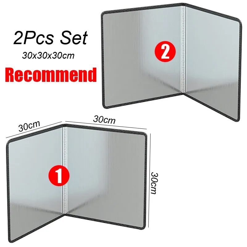 Foldable Splash Proof Baffle Kitchen Accessories