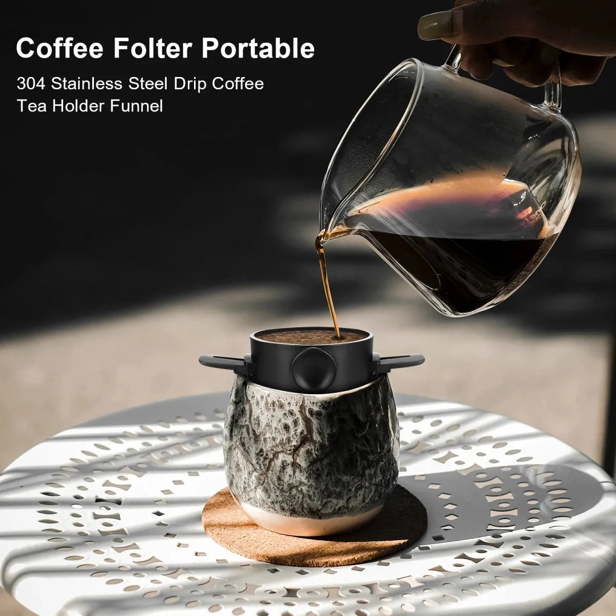 Foldable Stainless Steel Coffee Filter