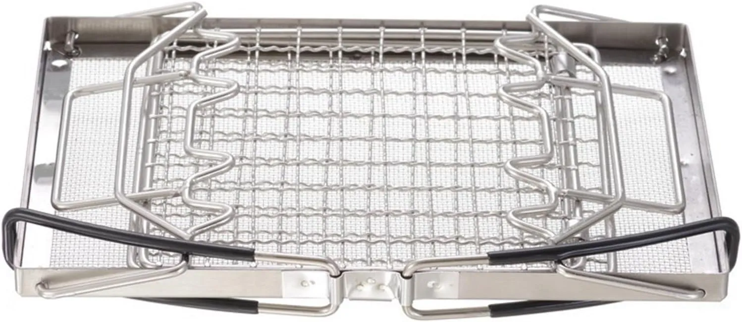 Foldable Stainless Steels Toaster Rack Bread Grills Outdoor Camping Cooking Adjusted Bread Toaster Stand Folding Grills