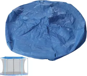 Foldable Sunshade, UV Resistant Trampoline, Dust-Proof Trampoline, Space-Saving Protection, Blue Trampoline Shade, User-Friendly for Playgrounds