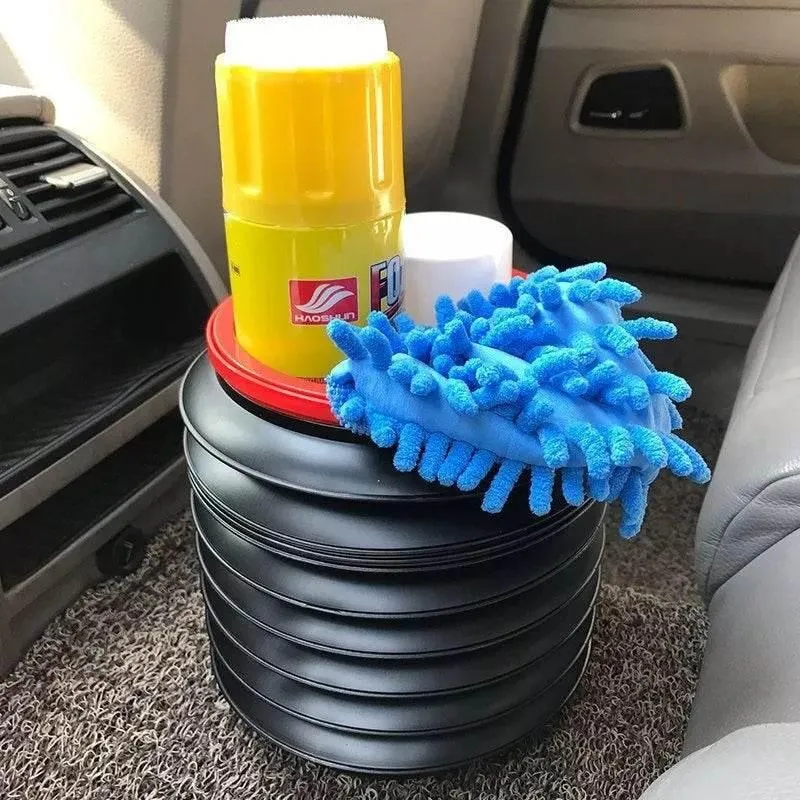 Foldable Trash Bin - Portable Waste Storage Solution