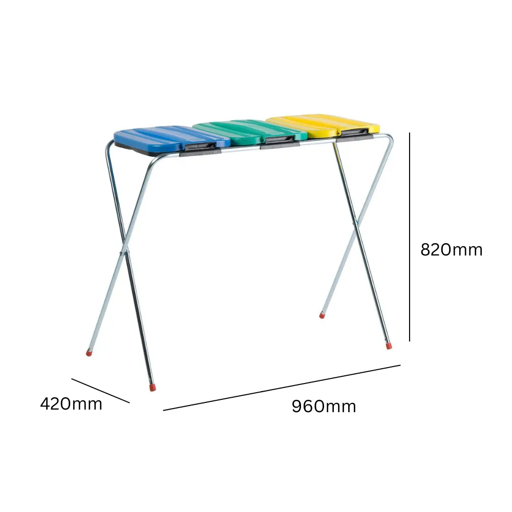 Foldable Triple Sack Holder