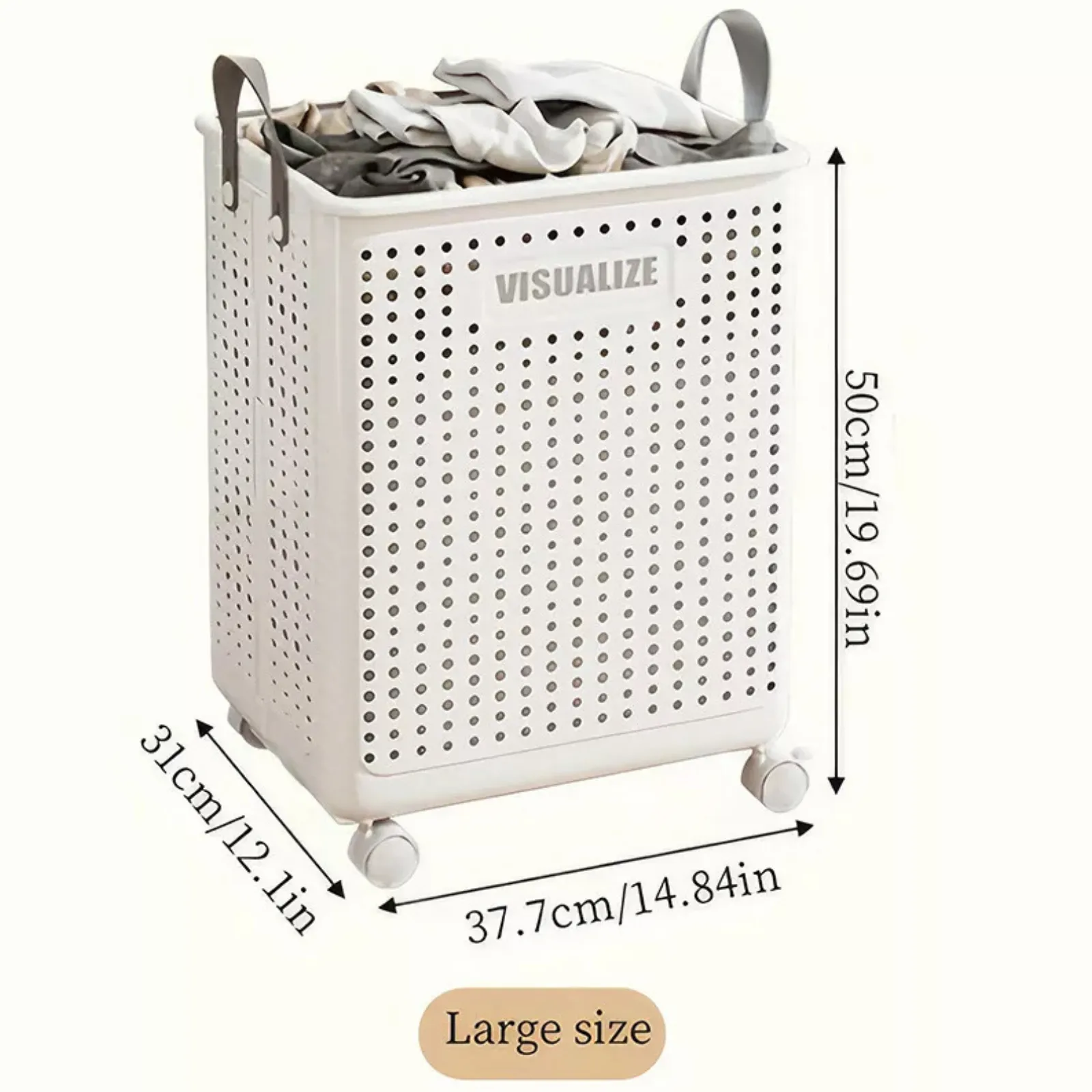 Foldable Washing Hamper Clothes Laundry Basket Storage Bag Bin Organiser Large