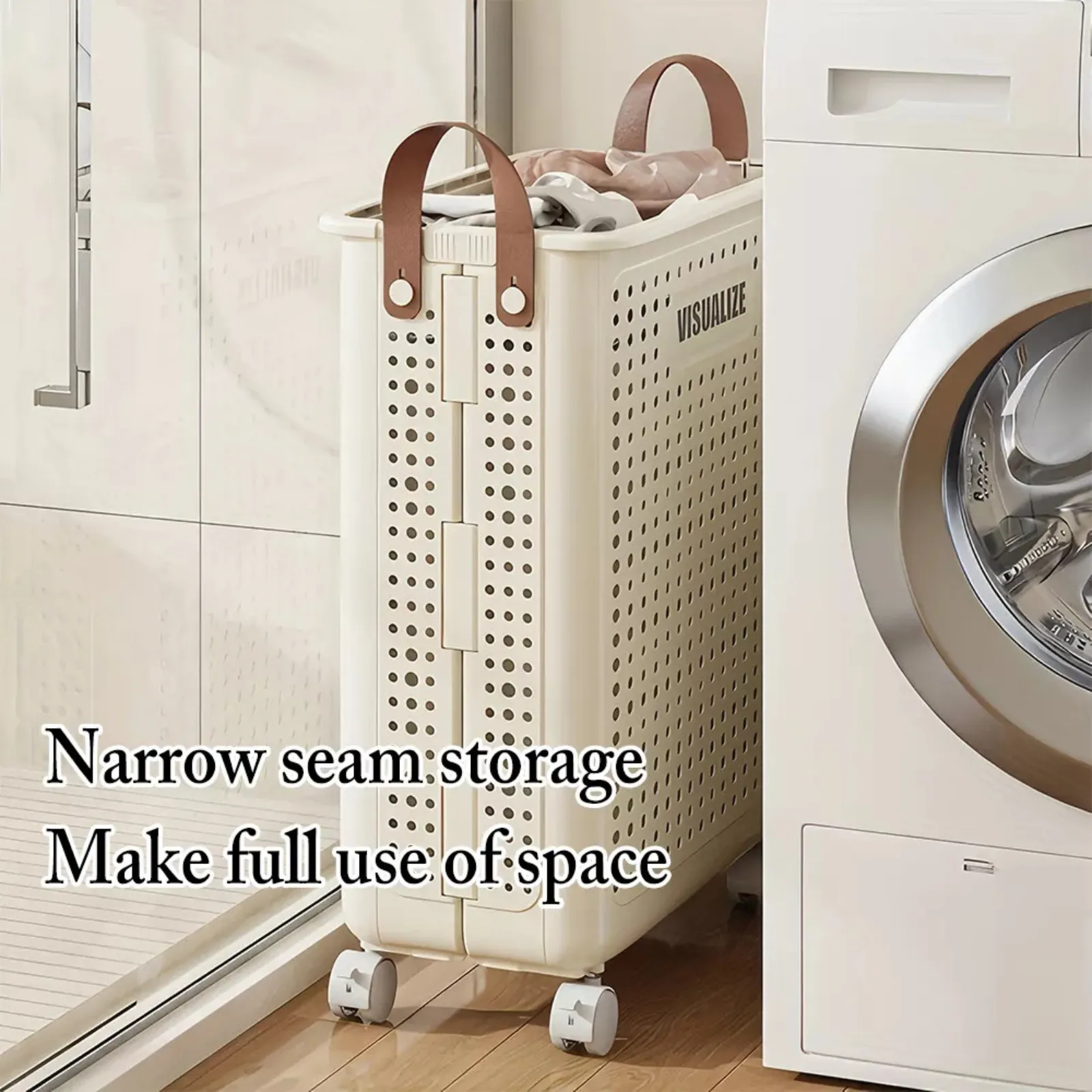 Foldable Washing Hamper Clothes Laundry Basket Storage Bag Bin Organiser Medium