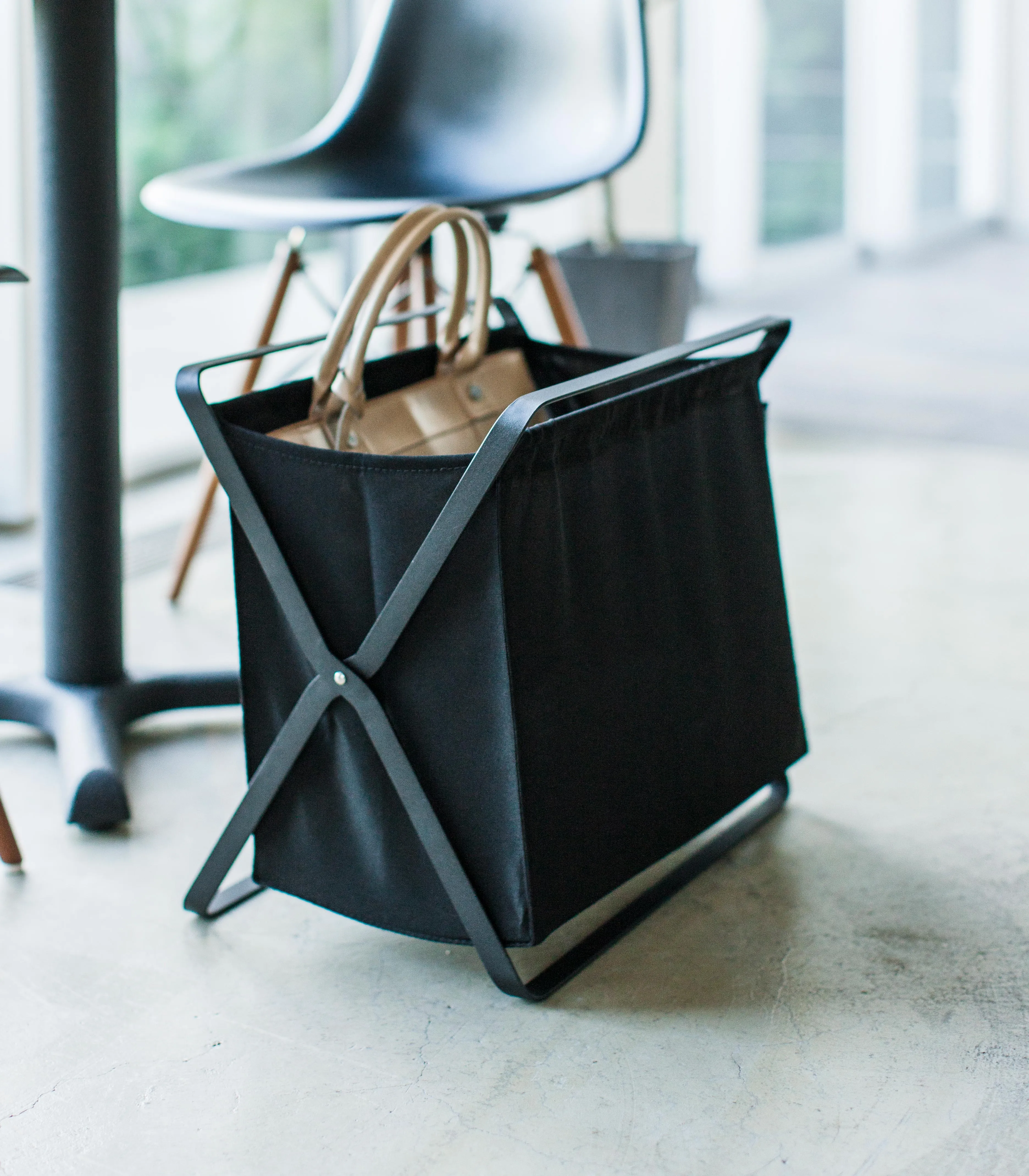 Folding Storage Bin - Steel from Yamazaki Home