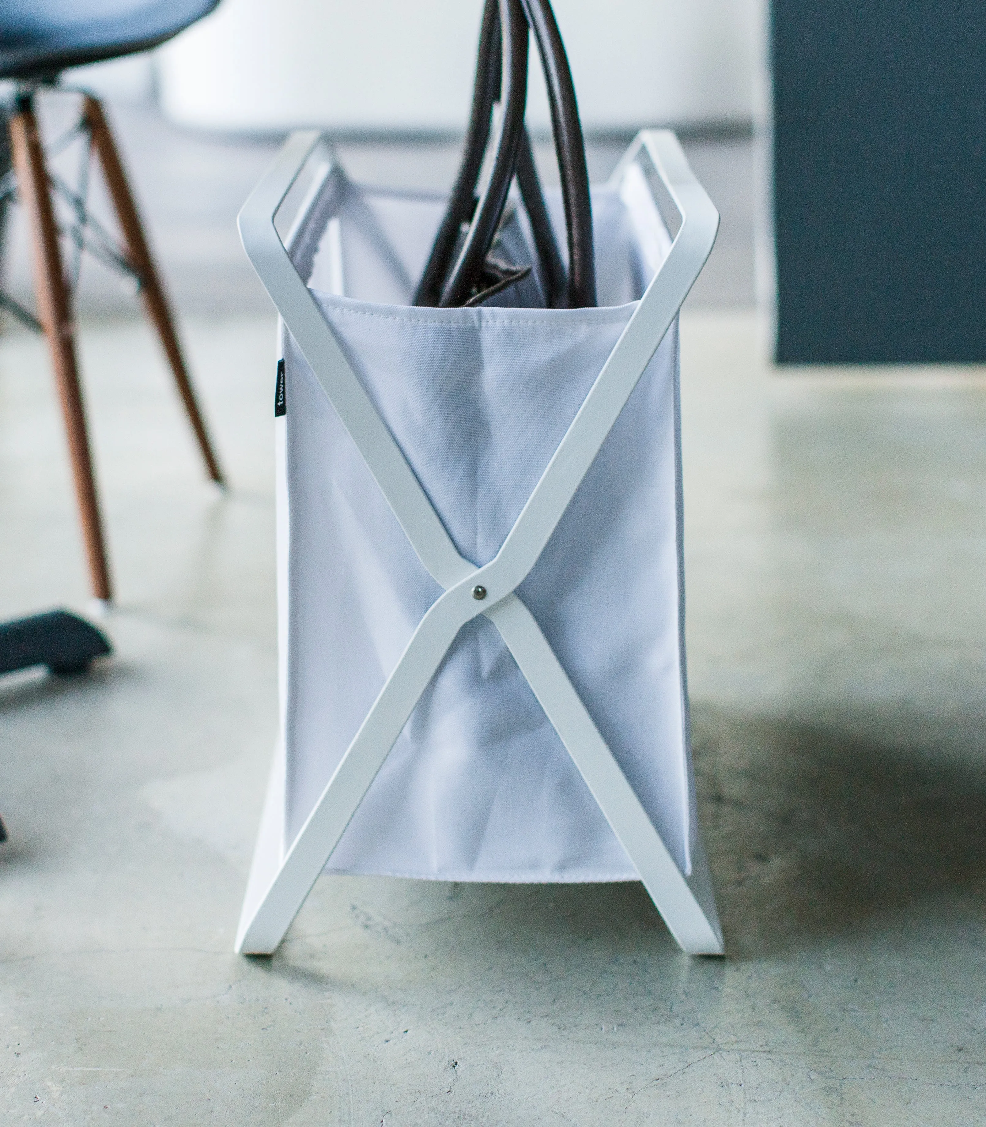 Folding Storage Bin - Steel from Yamazaki Home