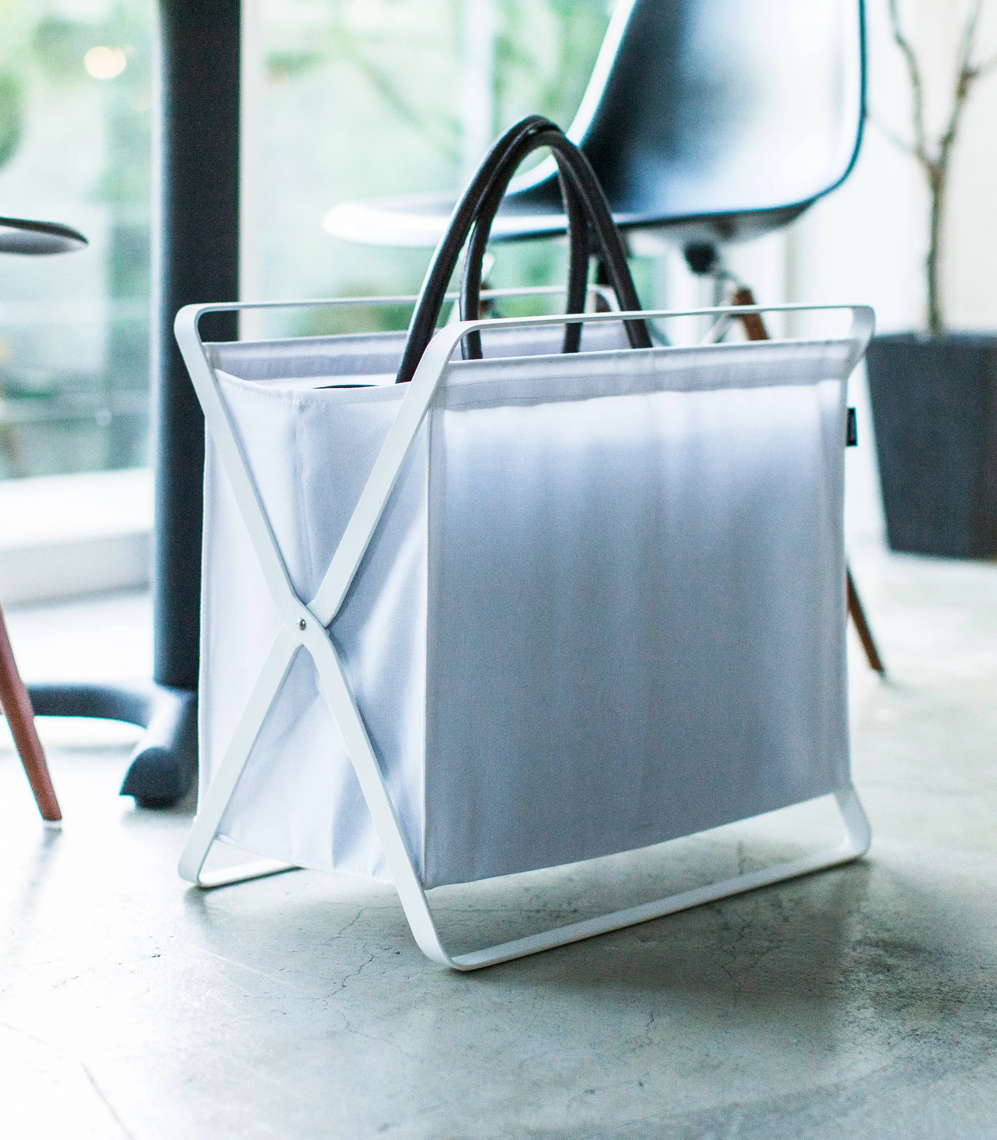 Folding Storage Bin - Steel from Yamazaki Home