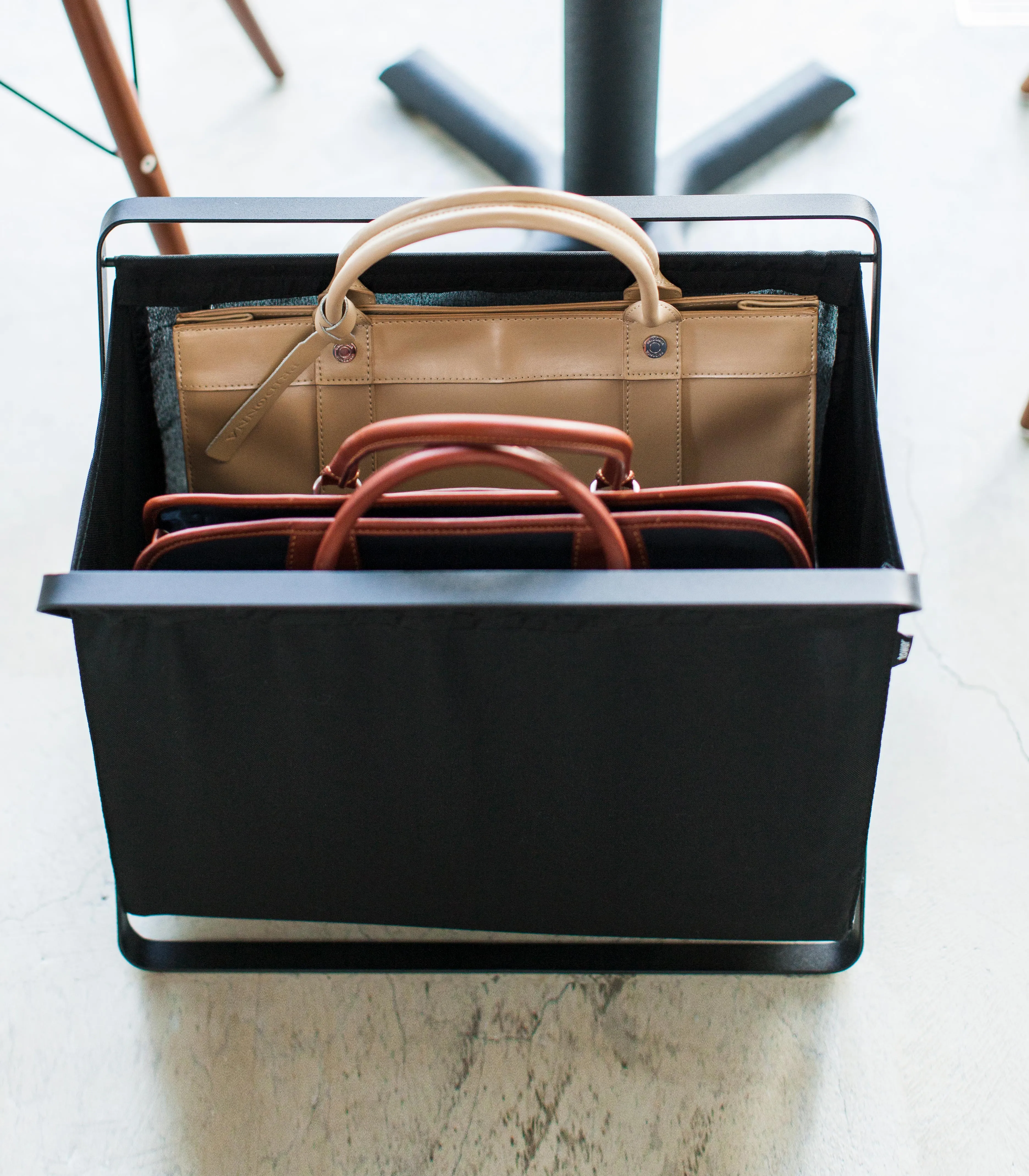 Folding Storage Bin - Steel from Yamazaki Home