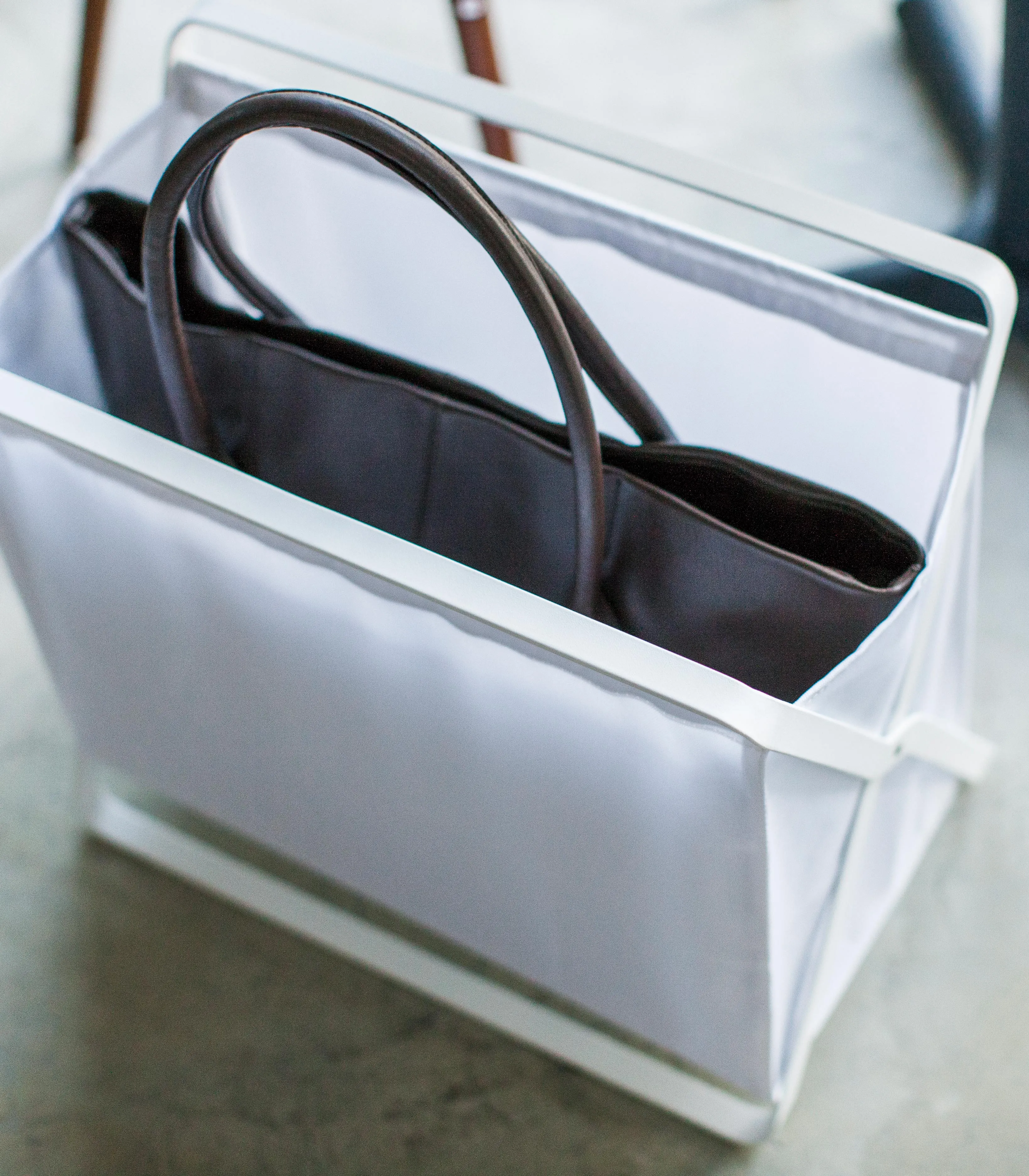 Folding Storage Bin - Steel from Yamazaki Home