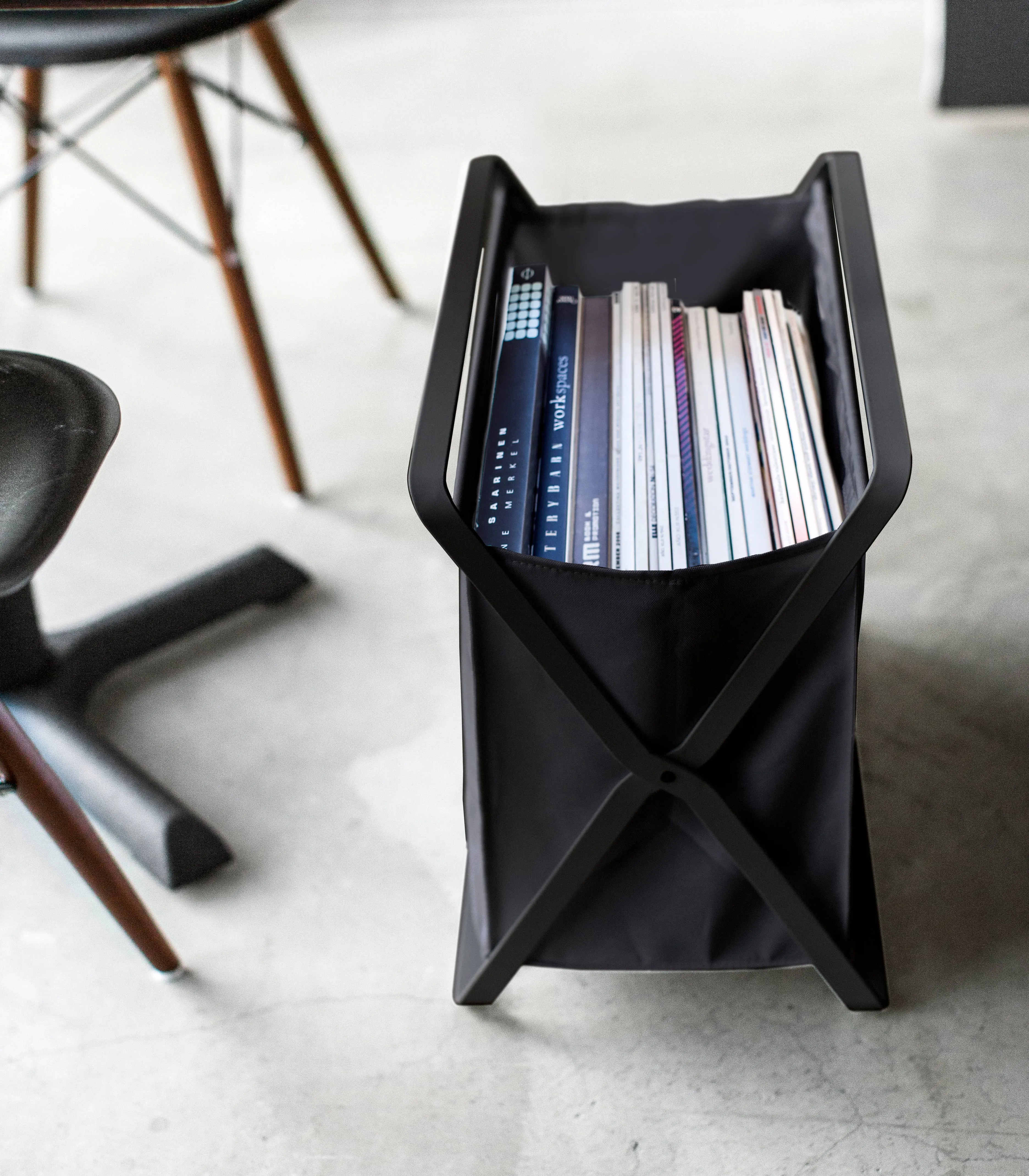Folding Storage Bin - Steel from Yamazaki Home
