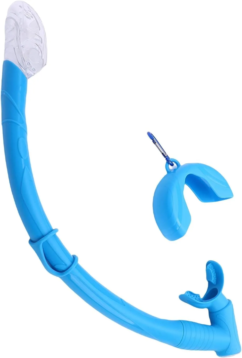 Folding Woman Snorkeling Tube, Streamlined Roll Up Snorkeling for Spear Fishing