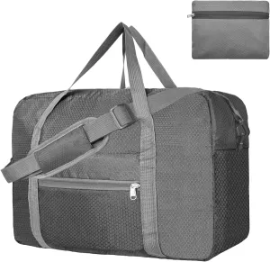 For Spirit Airlines Personal Item Bag 18x14x8 Foldable Carry on Bags for Airplanes Travel Duffel Bags for Women and Men