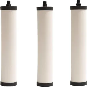 Franke FRC06 Undersink Water Filtration Filter for FRCNSTR, Chlorine Removal (Pack of 3)