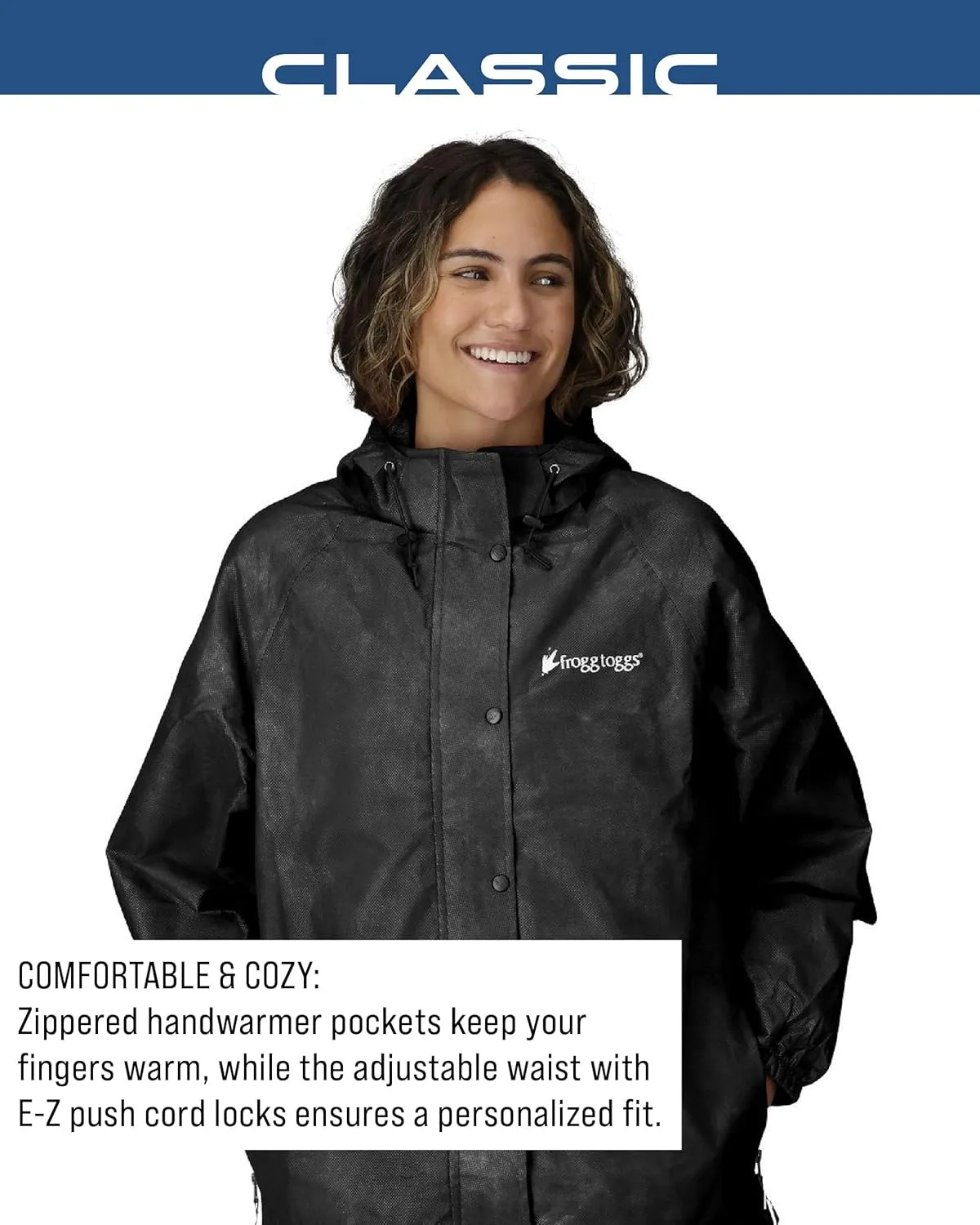 FROGG TOGGS Women's Classic Pro Action Waterproof Rain Jacket