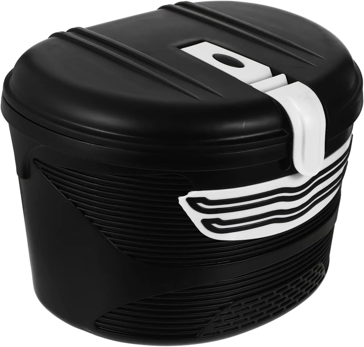 Front Basket Cover for Electric Bike Lockable Storage Holder Waterproof Rainproof Bike Accessories