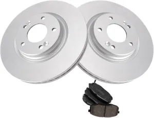 Front Brake Calipers Ceramic Pads & Rotors Kit EHT2094H BKA24754 CD2094