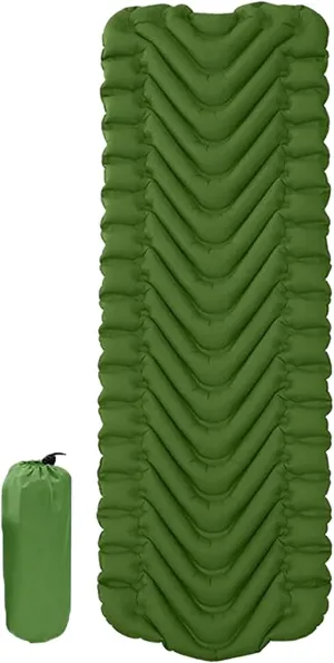 GaRcan Inflatable Sleeping Mattress Camping Sleeping Pad Inflatable Air Mattresses Outdoor Tent Mat Furniture Bed Ultralight Cushion Pillow