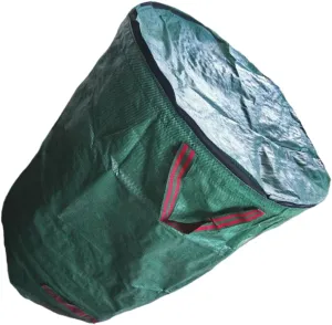 Garden Waste Bag Heavy Duty Fallen Leaf Collection Collapsible Large Capacity Pp Fabric Easy to Use