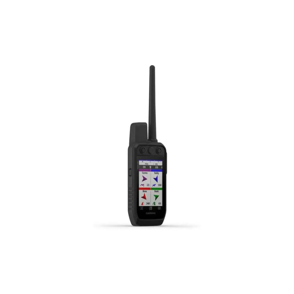 Garmin Alpha 200/TT™ 15X Bundle Black Dog Tracker Device Sun Light Readable Touchscreen And 6 Button Design Trainer Handheld High-Sensitivity GPS Multi Dog Capabilities - 010-02755-00