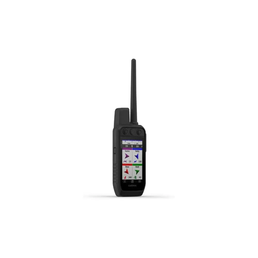 Garmin Alpha 200/TT™ 15X Bundle Black Dog Tracker Device Sun Light Readable Touchscreen And 6 Button Design Trainer Handheld High-Sensitivity GPS Multi Dog Capabilities - 010-02755-00