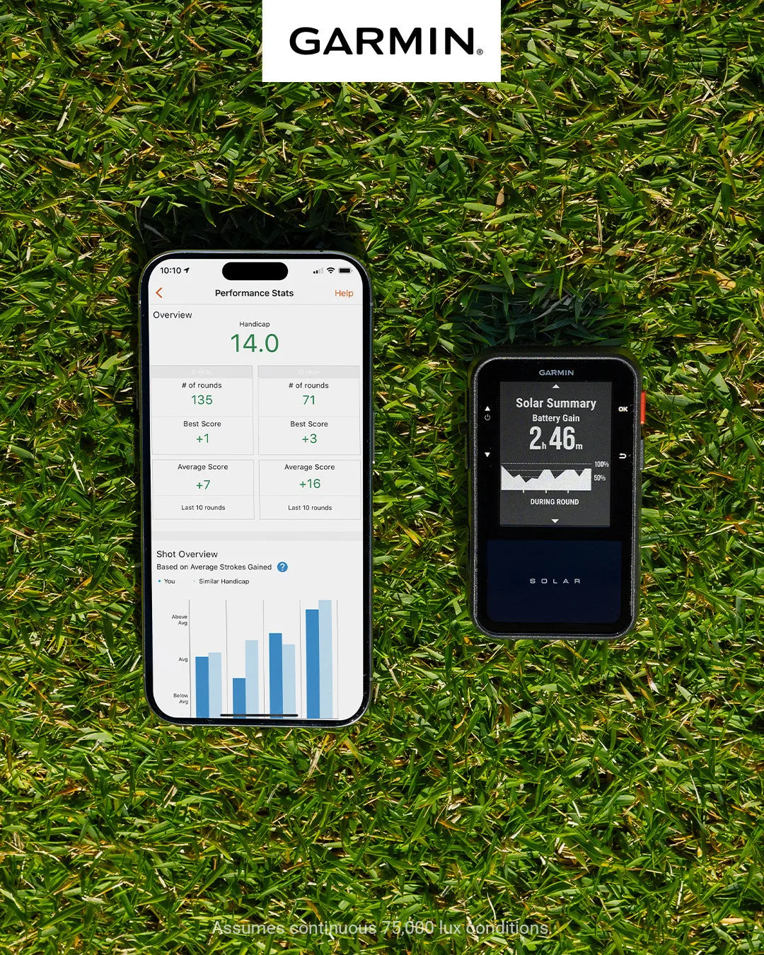 Garmin Approach G20 Solar Course Caddy - 2.2" Sunlight Readable Handheld Golf Gps, Virtual Coach Wit|Garmin Approach G20 Caddy De Parcours Solaire - Gps De Golf Portable Lisible En Plein Soleil De 2,2"