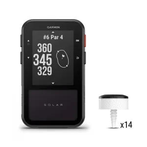 Garmin Approach G20 Solar Course Caddy - 2.2" Sunlight Readable Handheld Golf Gps, Virtual Coach Wit|Garmin Approach G20 Caddy De Parcours Solaire - Gps De Golf Portable Lisible En Plein Soleil De 2,2"