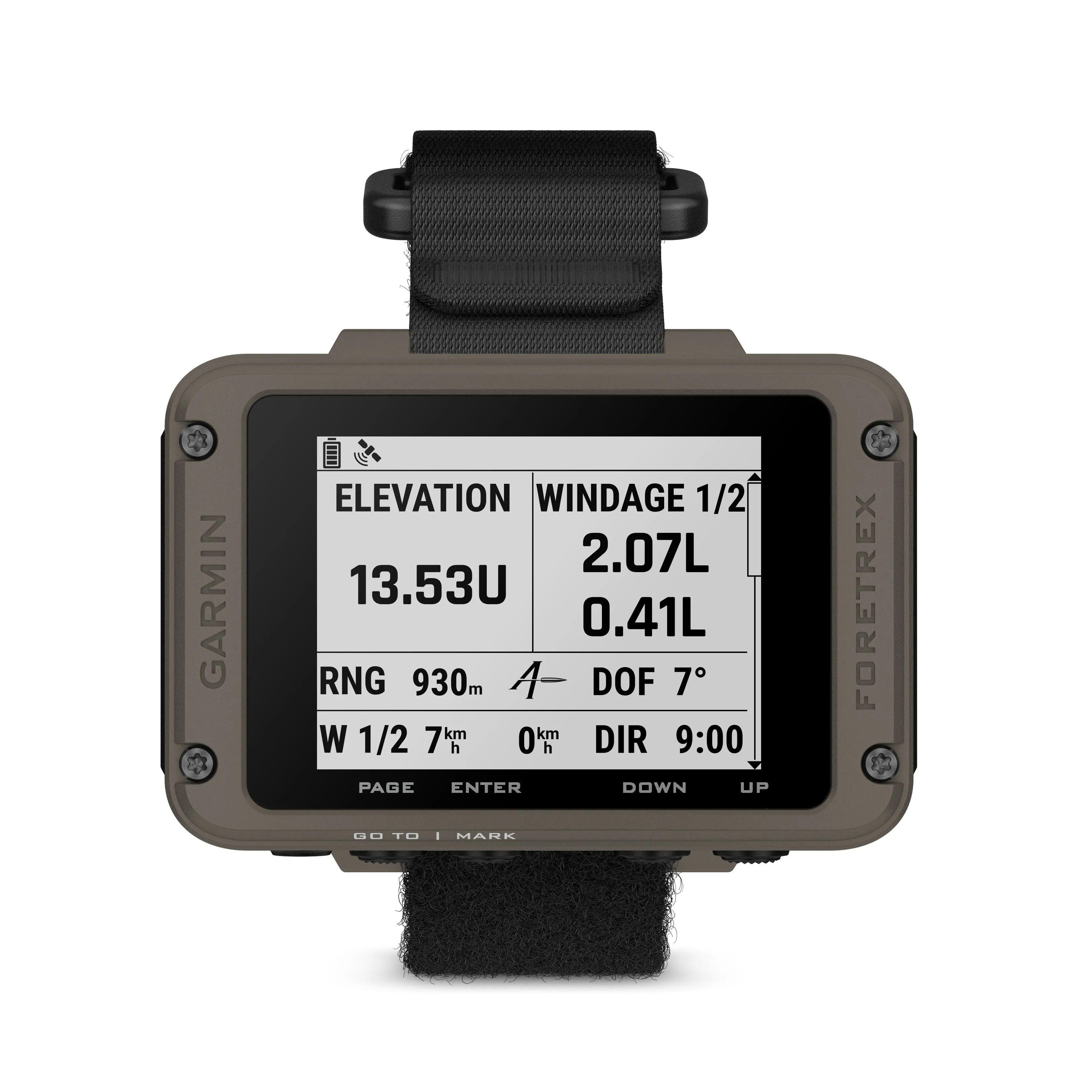 Garmin Foretrex 901 Wrist-mounted GPS Navigator, Ballistic Edition with AAA Batteries and Wearable4U Power Bank Bundle