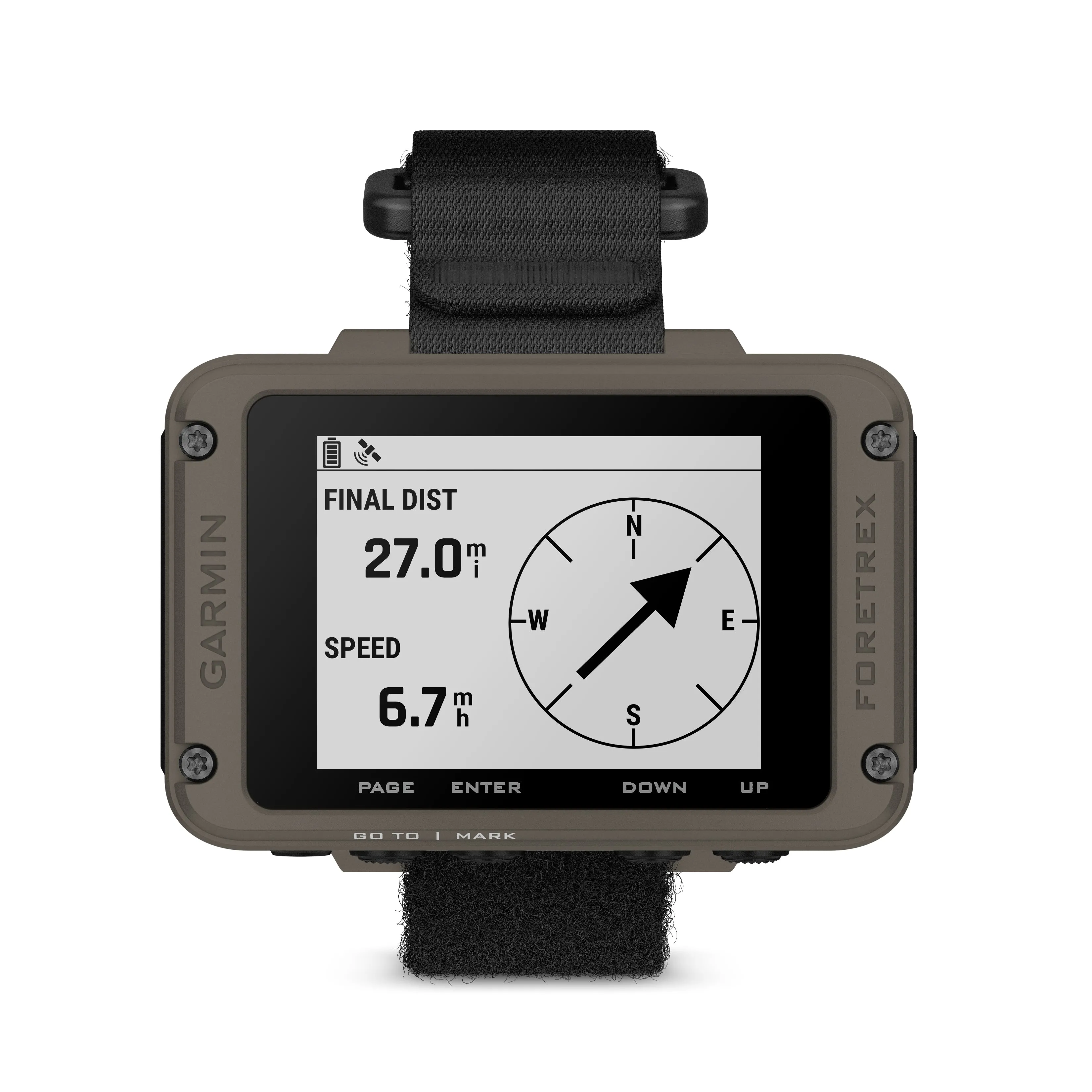Garmin Foretrex 901 Wrist-mounted GPS Navigator, Ballistic Edition with AAA Batteries and Wearable4U Power Bank Bundle