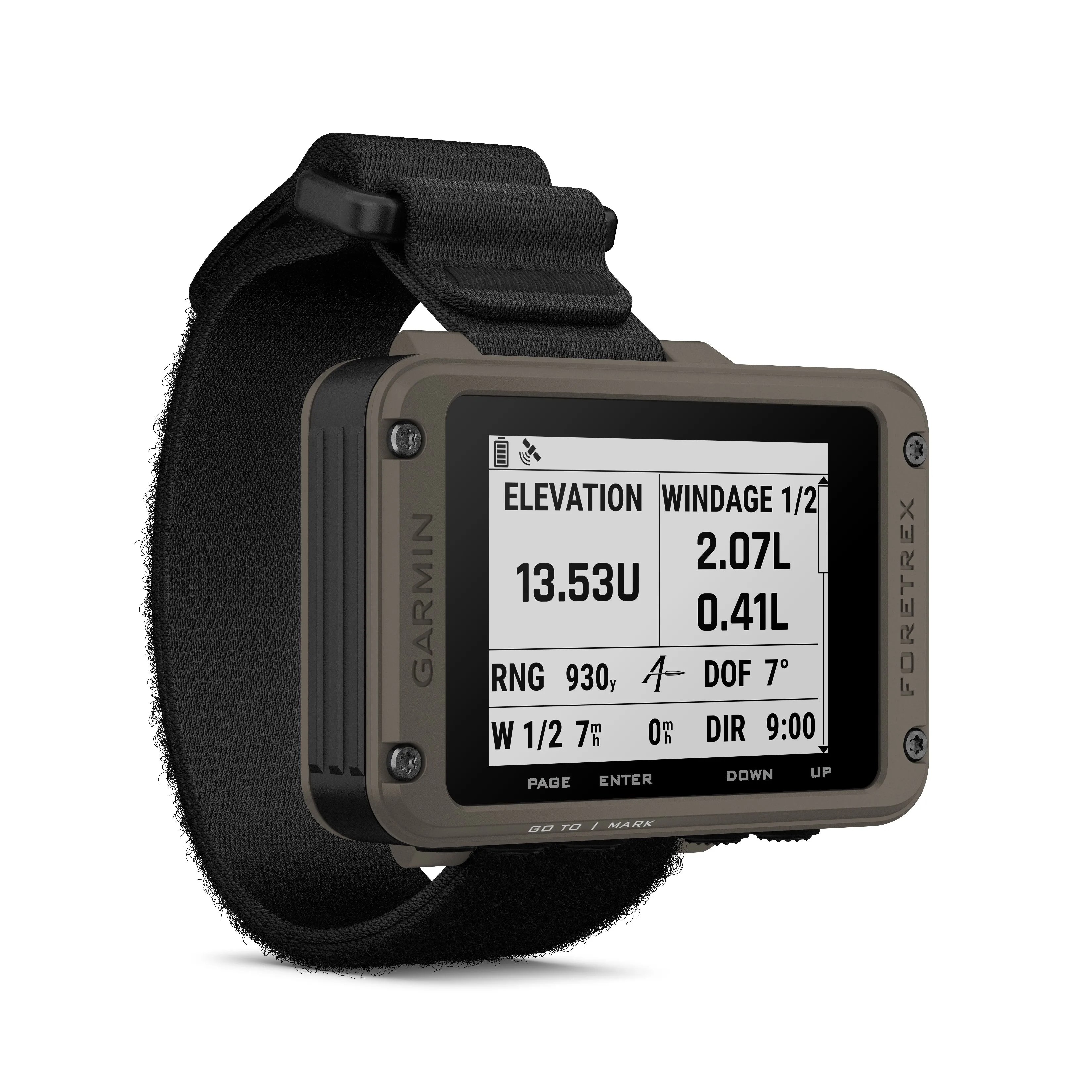 Garmin Foretrex 901 Wrist-mounted GPS Navigator, Ballistic Edition with AAA Batteries and Wearable4U Power Bank Bundle