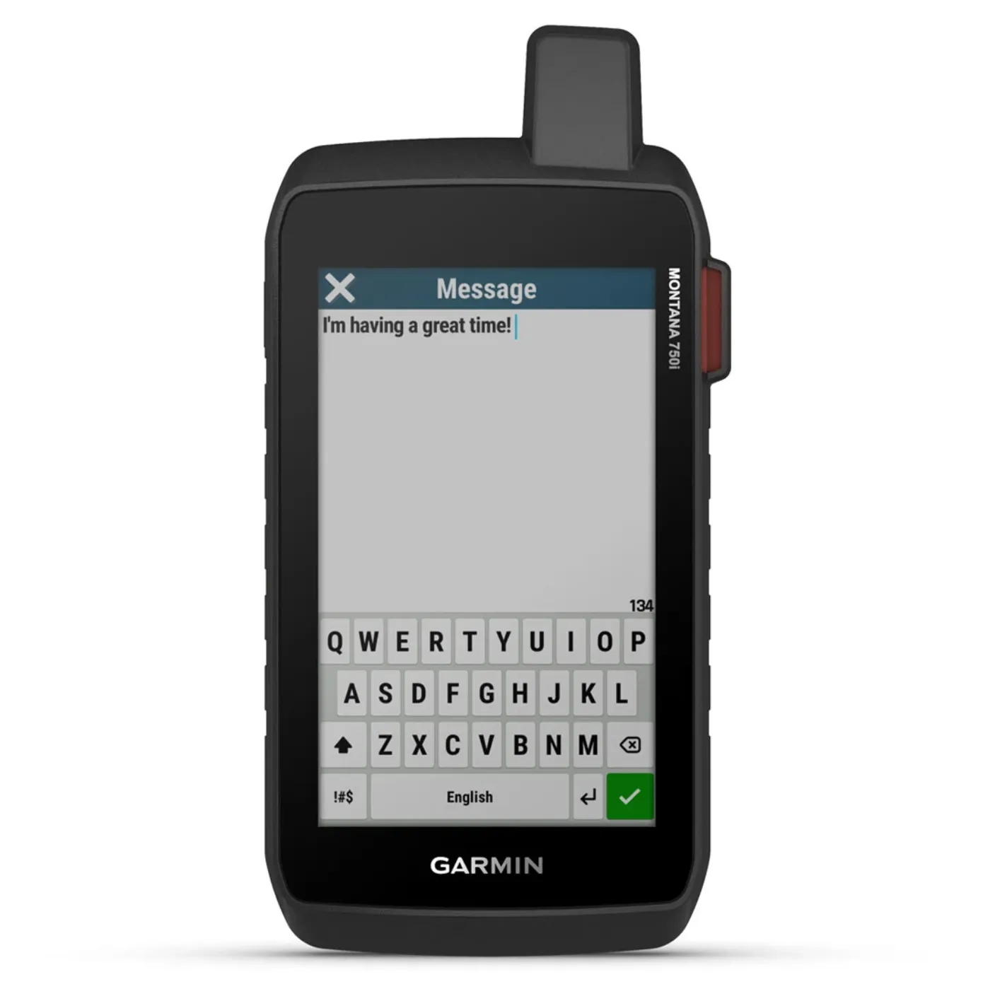 Garmin GPS Montana 750i Handheld with inReach and 8 Megapixel Camera