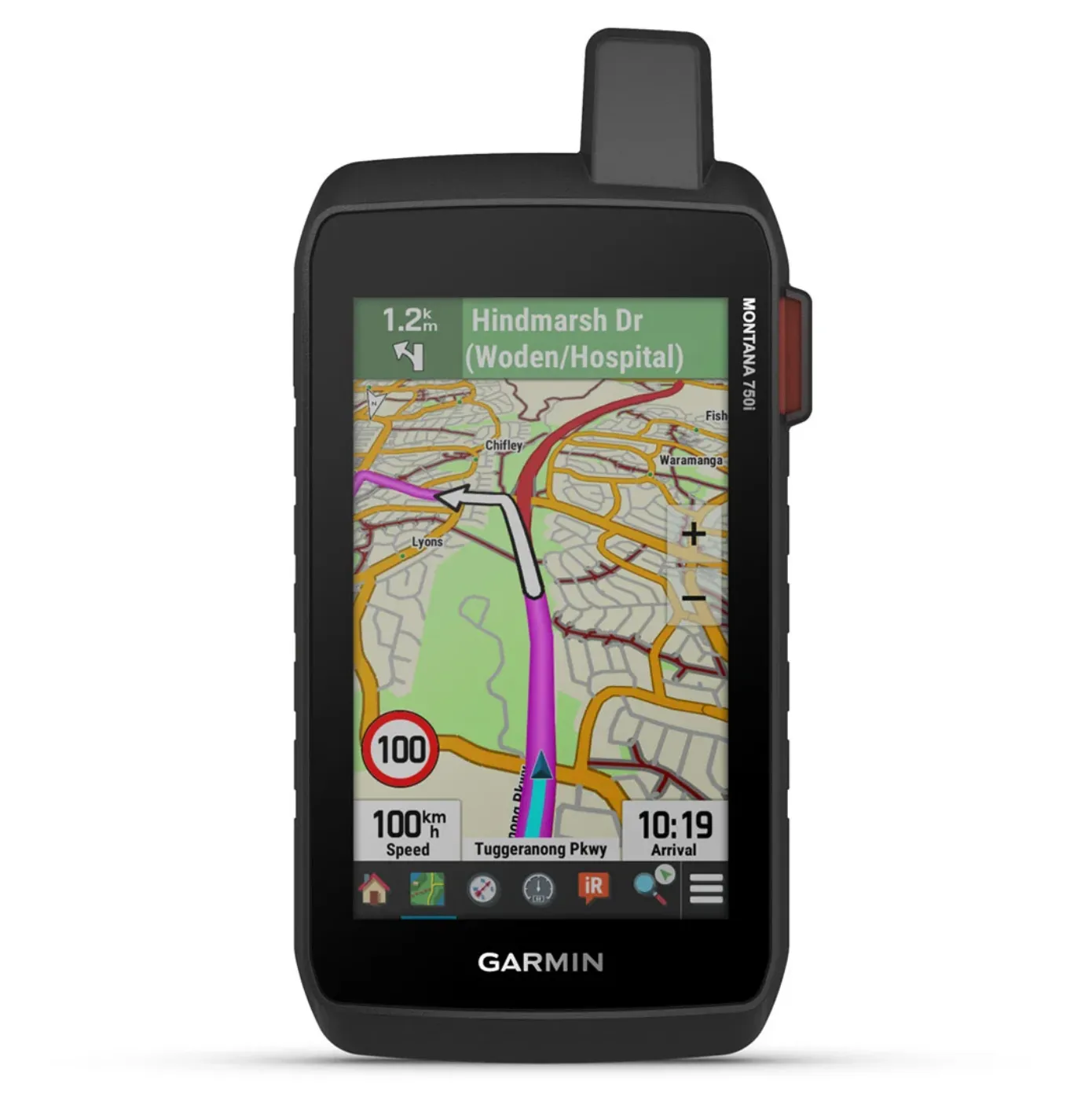 Garmin GPS Montana 750i Handheld with inReach and 8 Megapixel Camera