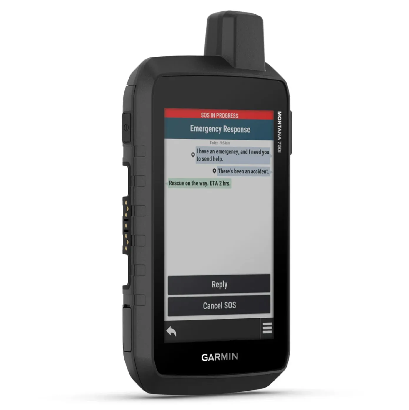 Garmin GPS Montana 750i Handheld with inReach and 8 Megapixel Camera