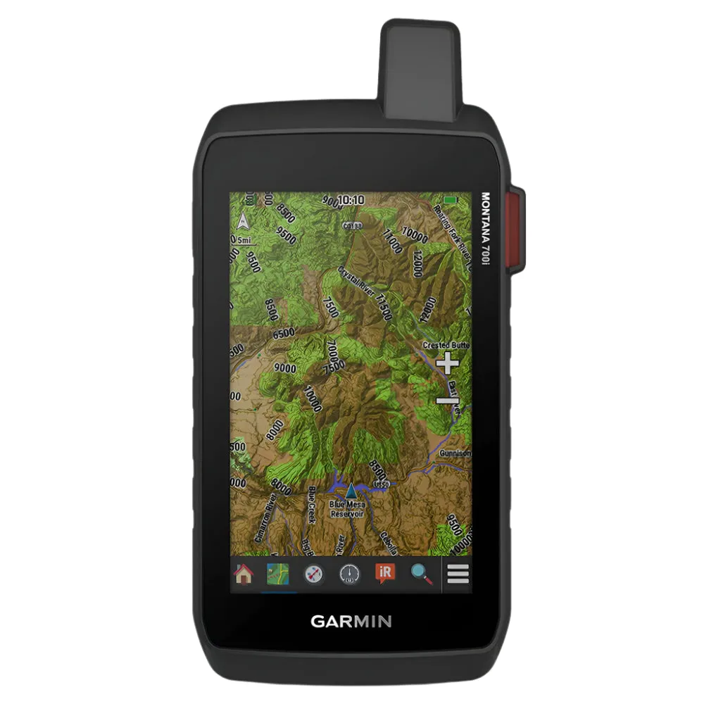 Garmin Montana 700i Built-in inReach Satellite Technology with Handheld Glove-Friendly Color Rugged GPS Touchscreen Navigator - 010-02347-10