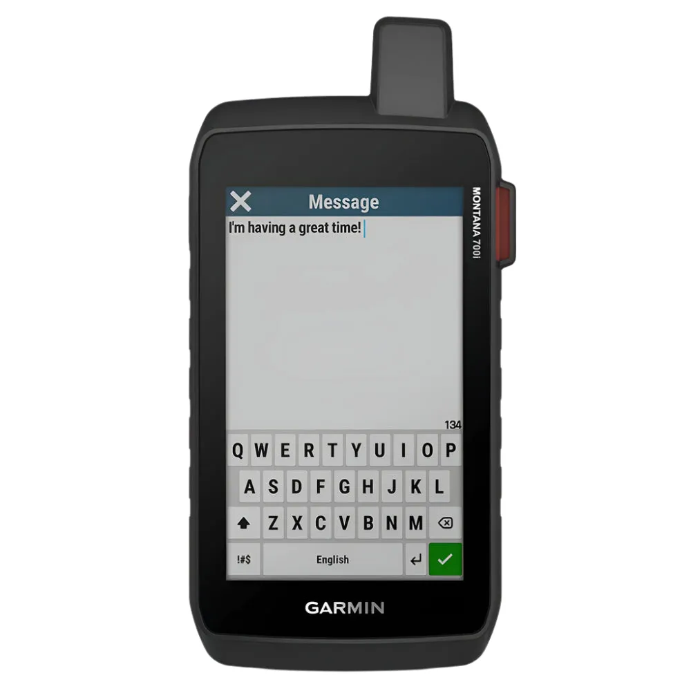 Garmin Montana 700i Built-in inReach Satellite Technology with Handheld Glove-Friendly Color Rugged GPS Touchscreen Navigator - 010-02347-10
