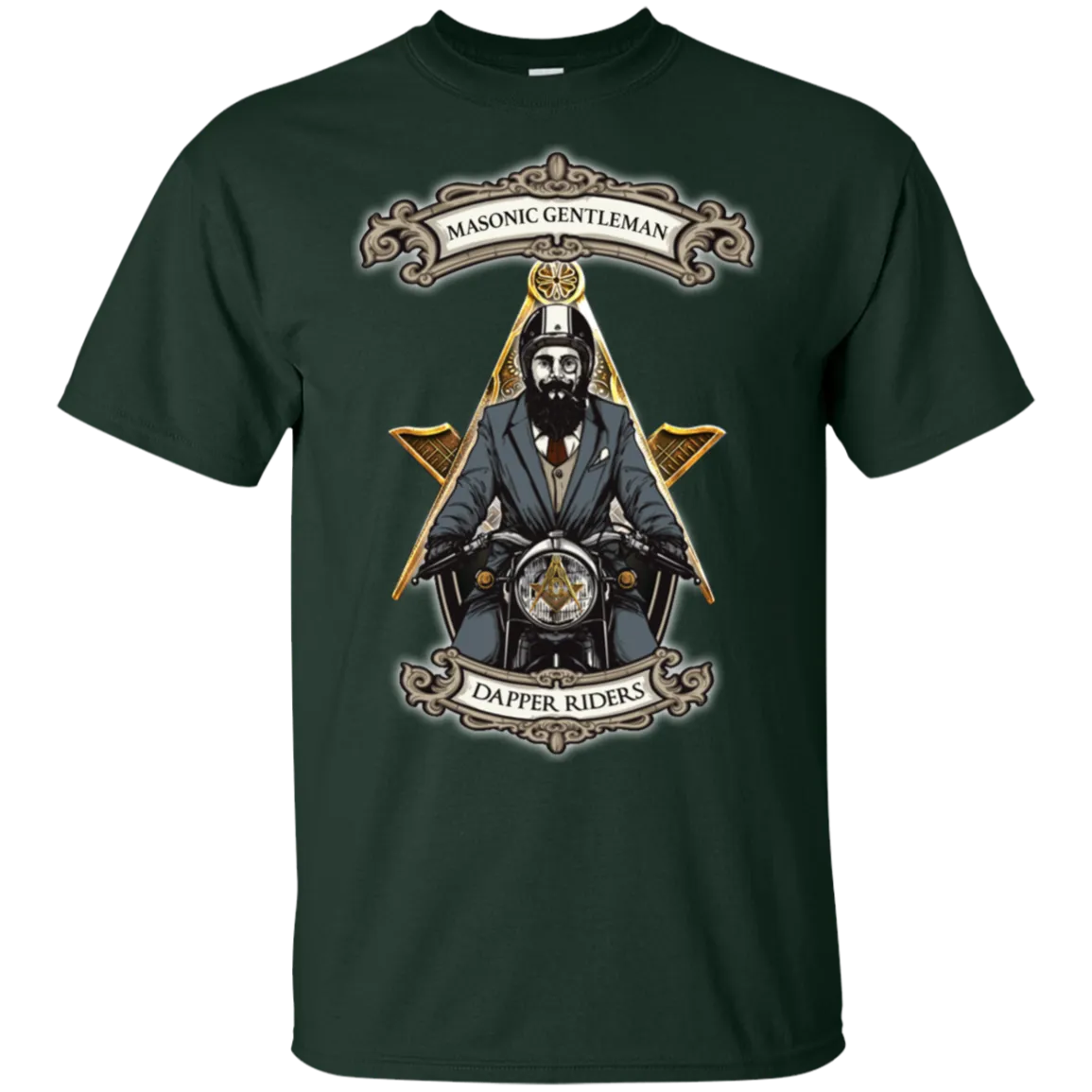 Gentlemen Riders Freemason Square & Compass Symbol