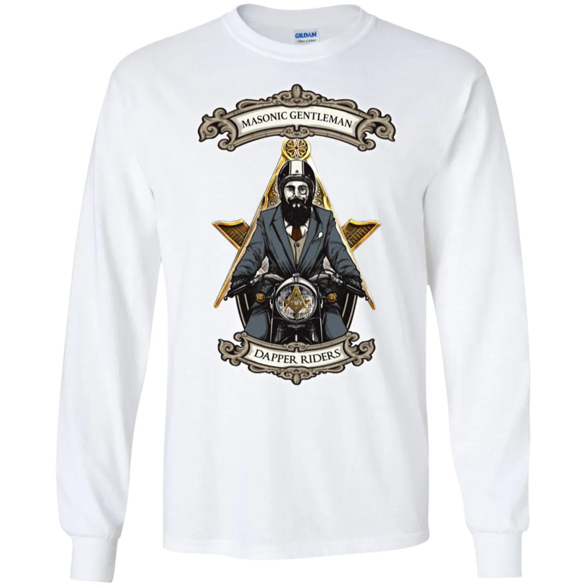 Gentlemen Riders Freemason Square & Compass Symbol