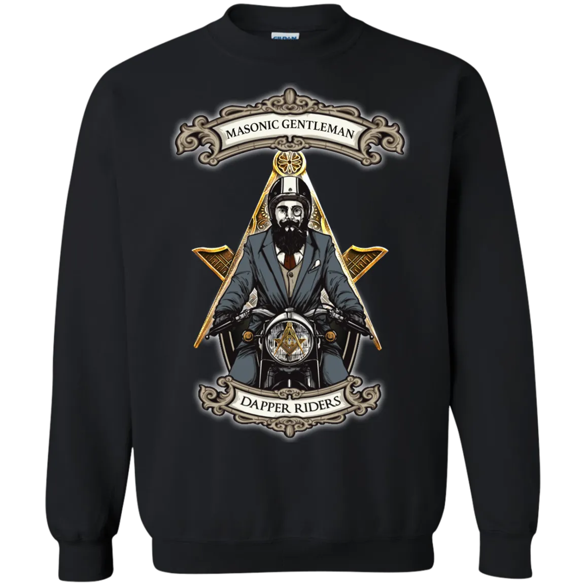 Gentlemen Riders Freemason Square & Compass Symbol