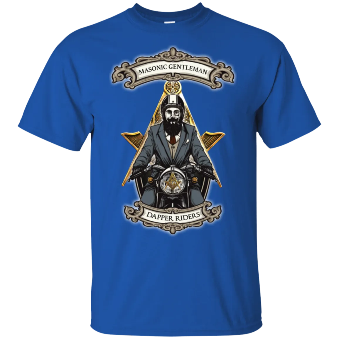 Gentlemen Riders Freemason Square & Compass Symbol