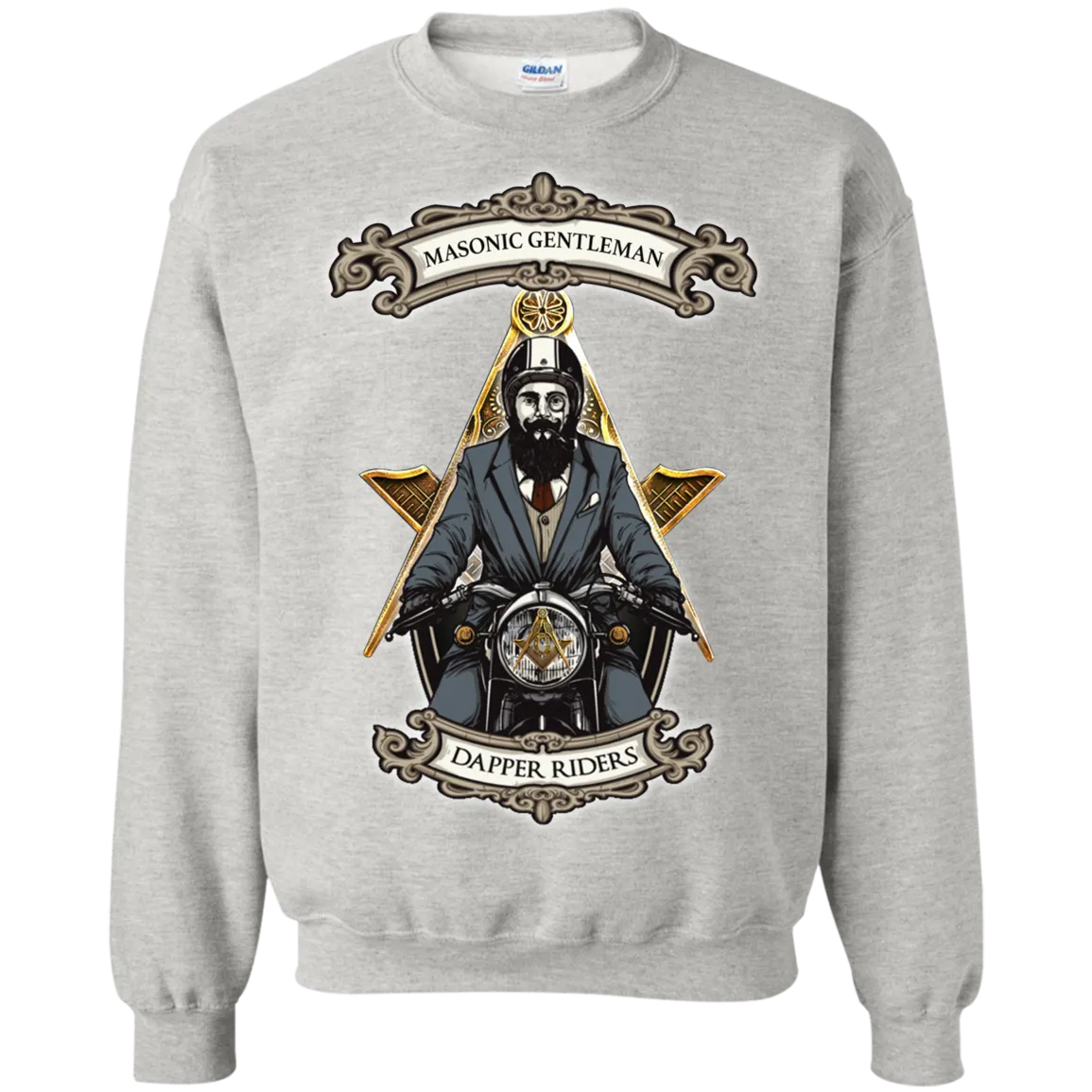 Gentlemen Riders Freemason Square & Compass Symbol