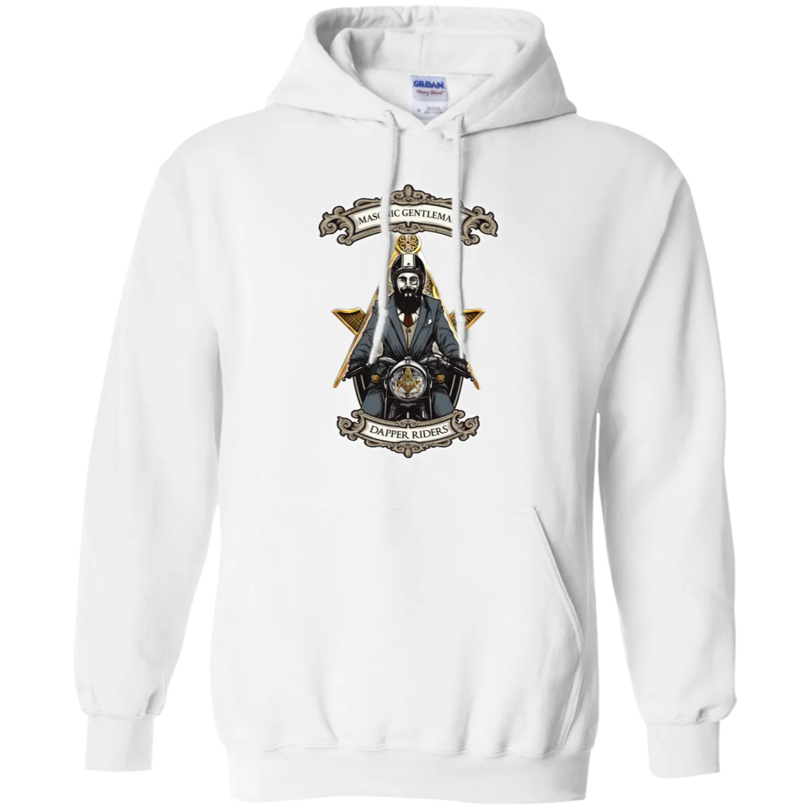 Gentlemen Riders Freemason Square & Compass Symbol