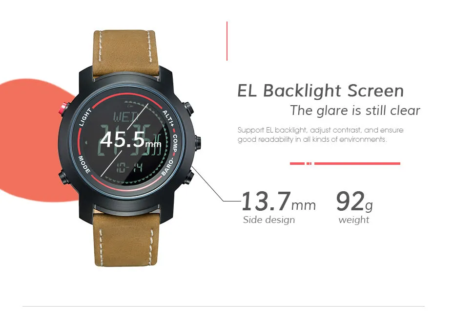 GENUINE LEATHER WATCH MEN S JEWELRY