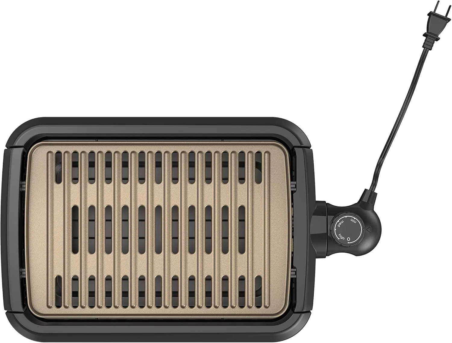 George Foreman Smokeless Electric Grill 90 Square Inch In Black, GFS0090SBC