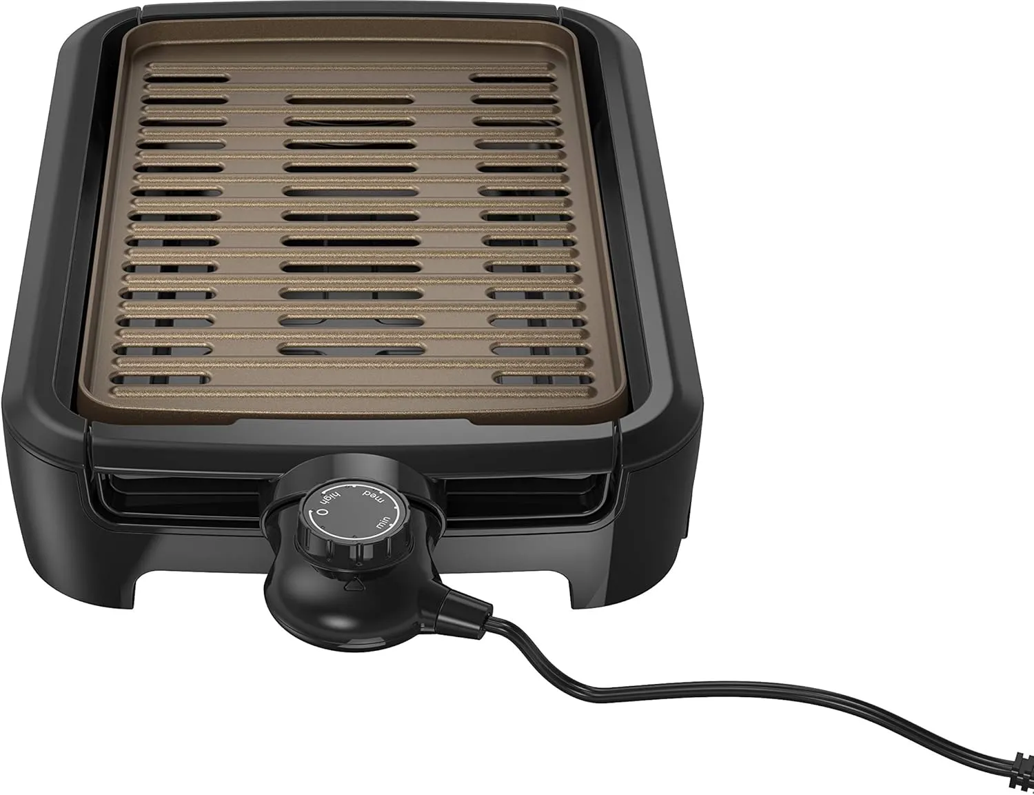 George Foreman Smokeless Electric Grill 90 Square Inch In Black, GFS0090SBC