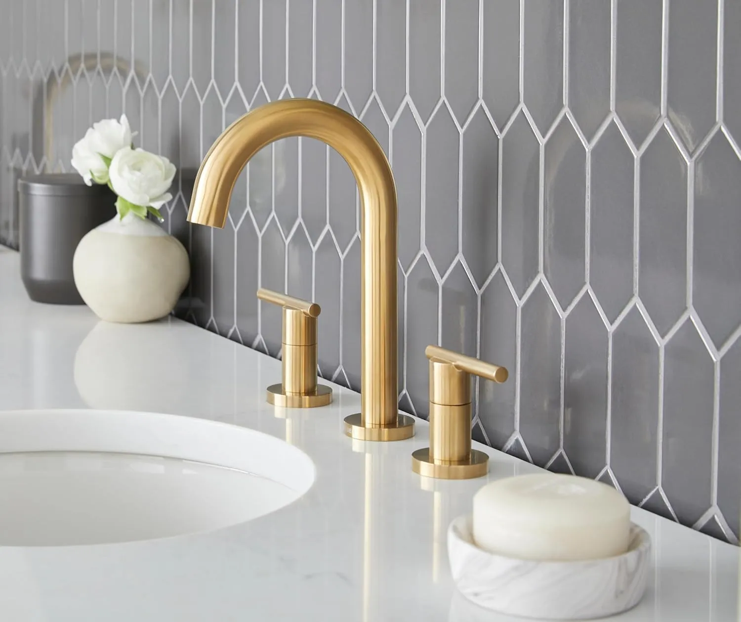 Gerber Plumbing Parma Trim Line Two-Handle Widespread Lavatory Faucet