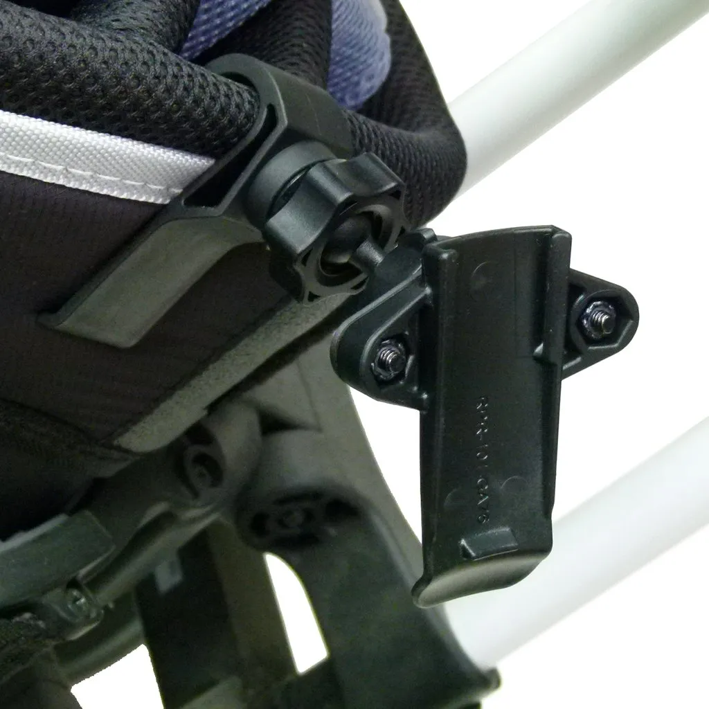 Golf Bag Clip Mount with & Dedicated Cradle for Garmin Oregon 200 - 300 - 400 - 450 - 550 - 600 - 650 - 700 - 750 (sku 48951)
